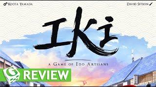 Gameosity Reviews IKI: A Game of EDO Artisans