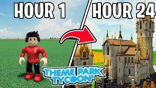 Playing Theme Park Tycoon 2 for 24 HOURS *STRAIGHT*
