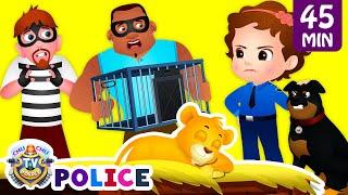 ChuChu TV Police Saving the Lion Cub - Masai Mara Episode + More Fun Stories for Children