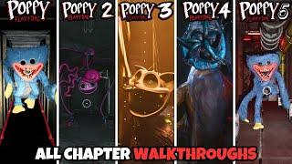 Poppy Playtime: Chapter 1,2,3,4,5 All Chapters WALKTHROUGH