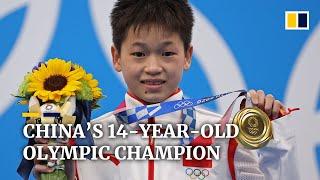 14-year-old Chinese diver’s Olympic gold a story of her rise above poverty to perfect score