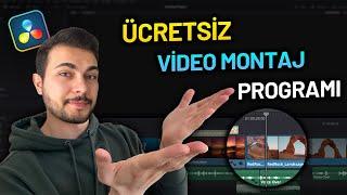 ÜCRETSİZ EN İYİ VİDEO MONTAJ PROGRAMI | VİDEO MONTAJ NASIL YAPILIR?