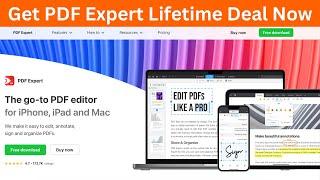 PDF Expert Lifetime Deal - A full-featured PDF editor for Apple devices