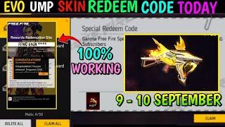 FREE FIRE REDEEM CODE TODAY 9 SEPTEMBER REDEEM CODE FREE FIRE | FF REDEEM CODE TODAY 9 SEPTEMBER FF