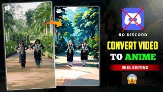 How to Convert Normal Video to Anime | Convert Video to Anime Ai | Video to Cartoon Converter App