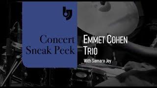 Emmet Cohen Trio special guest Samara Joy | Umbria Jazz 21 • Sneak Peek Concert