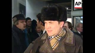 GERMANY: FORMER RUSSIAN SECURITY CHIEF ALEXANDER LEBED VISIT