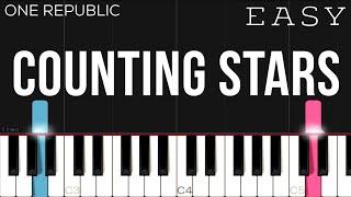 OneRepublic - Counting Stars | EASY Piano Tutorial