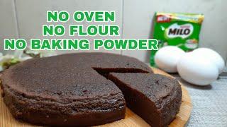 MILO CAKE | 3 Ingredients | Super Easy