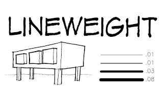 Lineweight - Architecture Daily Sketches