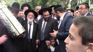 Gran fiesta en las calles de Polanco para recibir Nuevo Sefer en Yeshiva Keter Torah 1