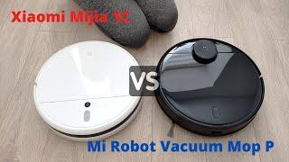 Xiaomi Mi Robot Vacuum Mop P vs. Mijia 1C: Differences and Cleaning Performance Compared