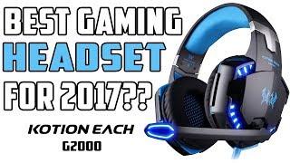 Product Review: Kotion Each G2000 Gaming Headset 2017