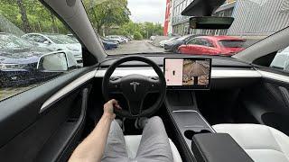 New Tesla Model Y Standard Range RWD 2023 Consumption Test