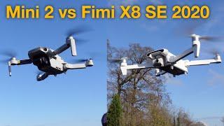 Mini 2 vs Fimi X8 SE 2020 - Which is the best beginner drone of 2020?