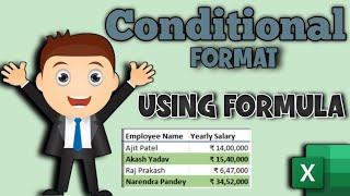 Conditional formatting using Formula in Hindi | Excel