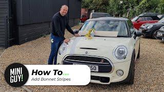 How To Add Bonnet Stripes To Your Mini
