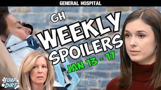 General Hospital Weekly Spoilers Jan 13-17: Carly Threatens Willow & Michael Flatlines #gh