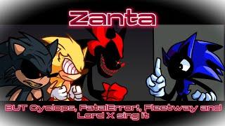 ShapeShifter (Zanta Remix/Christered but Cyclops, FatalError, Fleetway and LordX sing it)(FNF Cover)