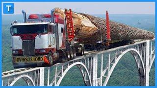 10 Most Intense And Heavy Wood Logging Trucks