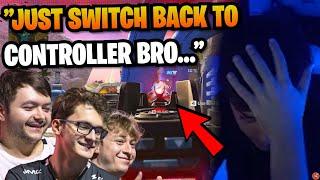 how TSM Reps actually made MnK ImperialHal RAGE & switch back to Controller in Pred Lobby.. 