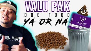 valu pak dog food is trash? | real life review