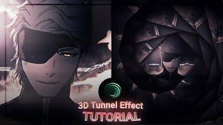 3D Tunnel Effect Tutorial | Alight motion (+Preset)