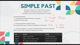 simple past december 5