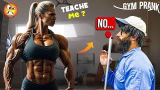 ANGRY WOMEN BODYBUILDER Shocks ANATOLY in a GYM  | Anatoly GYM PRANK #8