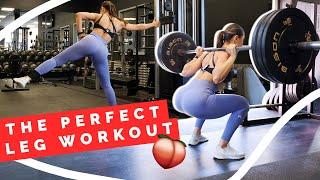 THE PERFECT LEG WORKOUT! | Full Workout Krissy Cela
