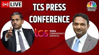 LIVE: TCS Press Conference | TCS New Leader | Rajesh Gopinathan and K Krithivasan | CNBC Awaaz