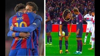 How Messi treats Neymar VS Cavani treats Neymar (Not Everyone Messi)