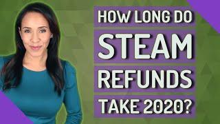 How long do steam refunds take 2020?