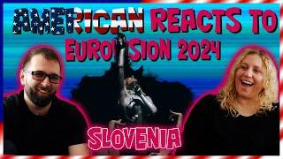 American reacts to Eurovision 2024 | SLOVENIA | Raiven - Veronika