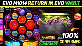 2 January 2025 Next Evo Vault Event | Free Fire New Evo Vault Event | Evo Guns Event Free Fire