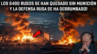 Colapso de las defensas rusas: Ejército ucraniano destruye los s-400 rusos con misiles misteriosos!