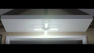 SANSI Deformable LED Ceiling Light - Intro Video