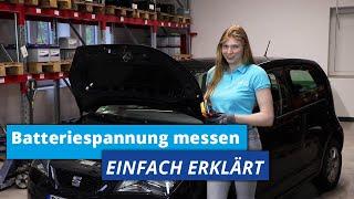 Autobatterie messen | Multimeter richtig benutzen | Tutorial