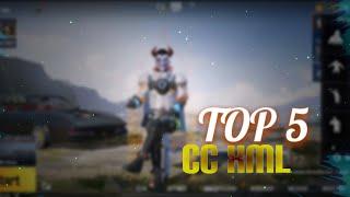 TOP 5 CC FOR PUBG LOBBY VIDEO EDITING ️ ANDROID+IOS 8K QUALITY CC XML FILE #xml #cc #8k #pubgedits