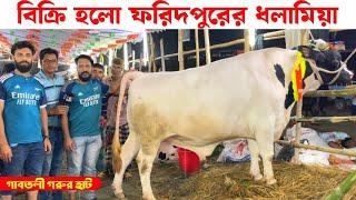 জোর করে কিনলো বড় গরু ফরিদপুরের ধলামিয়া কে।গাবতলী হাটে বড় গরু বিক্রি। সারা বাংলা