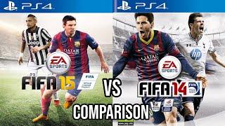 FIFA 14 Vs FIFA 15 PS4