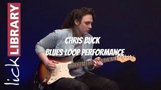 Chris Buck Guitar Solo - Melodic Blues Loop