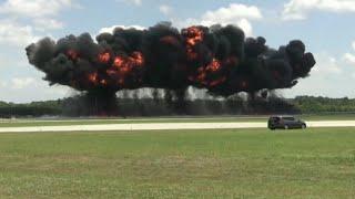 stunning action Beaufort 2023 air show two fighter planes dropping bombs