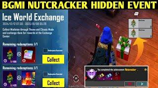 ICE WORLD EXCHANGE EVENT IN BGMI | COMPLETE NUTCRACKER COLLECTOR ACHIEVEMENT | NUTCRACKER LOCATION