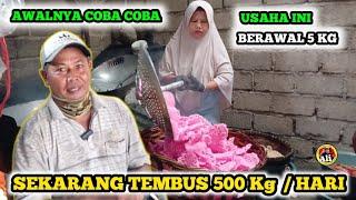 WOW ‼️ TERNYATA GINI PENGGORENGAN KERUPUK MANA LAGI 50 KG PER HARI