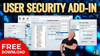 This Excel Add-in Solves User Security Issues PERMANENTLY + FREE DOWNLOAD