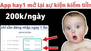 App Hay1 Mở Lại Sự Kiện Kiếm Tiền, Cách Kiếm Tiền Online Miễn Phí 200k/ Ngày Với App Hay1.