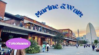 Walking around Marine & Walk Yokohama || Shopping and Restaurant