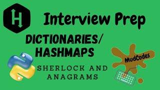 Sherlock and Anagrams|Dictionaries and Hashmaps|HACKERRANK Solution|PYTHON|Interview Preparation Kit