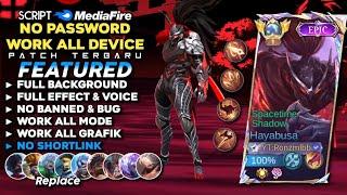 Script Skin Hayabusa Epic Shadow of Obscurity No Password | Full Effect Voice - Patch Terbaru